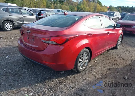 2015 Hyundai Elantra Se z USA, uszkodzony, nr VIN 5NPDH4AE3FH572591